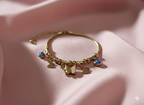 Aura Guardian - Luxury Gold Evil Eye & Butterfly Bracelet |Anti - Tarnish | Xayah