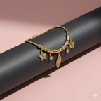 Stellar Elegance Gold Charm Bracelet – Luxury Minimalist Jewelry | Anti - Tarnish | Xayah