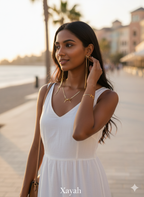 Whisper Bow Elegant Gold Chain Jewelry Trio | Anti - Tarnish | Xayah