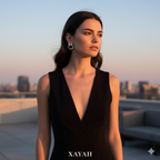 Aurora Butterfly Pearl Hoop Earrings | Xayah