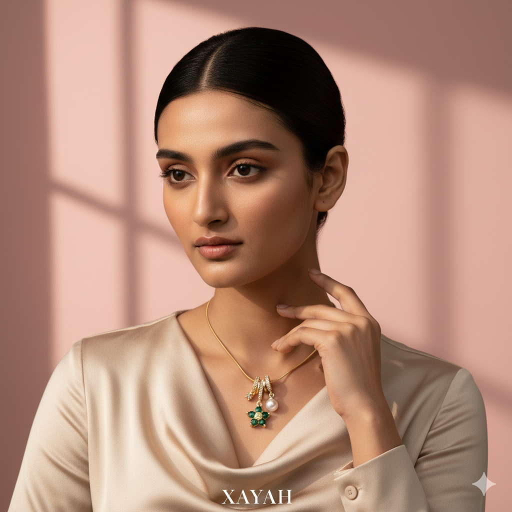 Enchanted Petal Pendant | Anti - Tarnish | Xayah