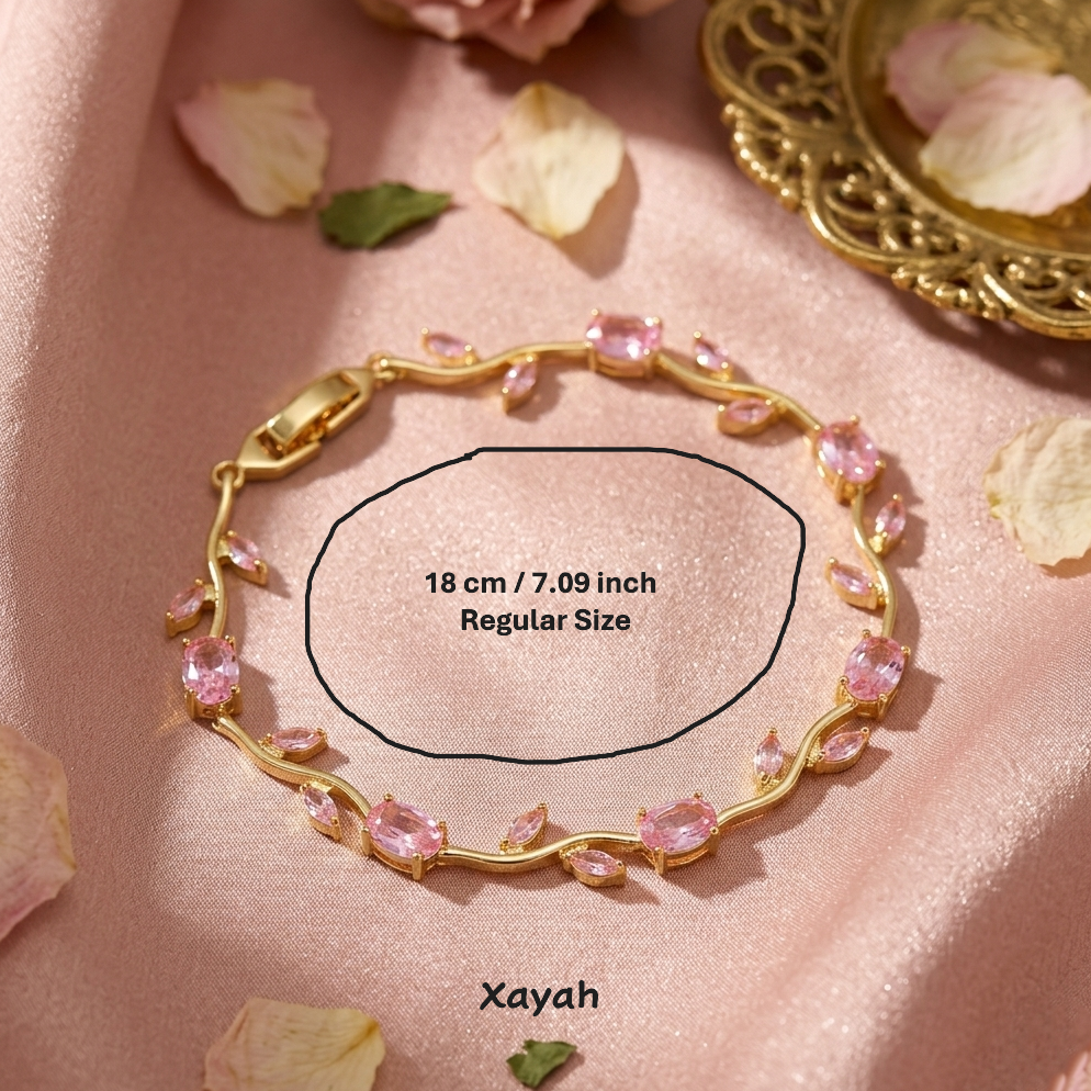 Xayah Pink Tulip bracelet - Regular Size