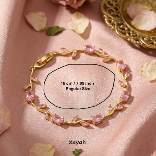 Xayah Pink Tulip bracelet - Regular Size